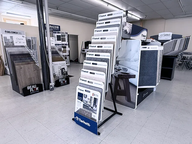 Tarkett Flooring Display Rack