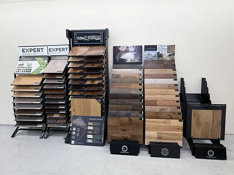 Expert/Maine Traditions Hardwood Flooring Display Racks