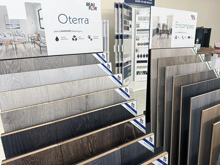 Beauflor Flooring Display Racks